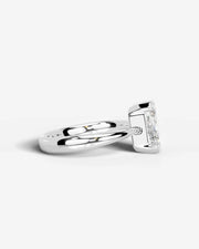 Lois (Elongated Radiant) 18k White Gold 003