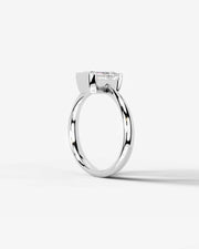 Lois (Emerald) 18k White Gold 004
