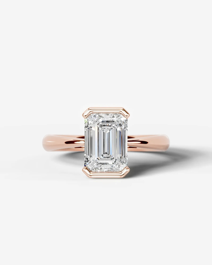 Lois (Emerald) 14k Rose Gold 001