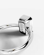 Lois (Emerald) 18k White Gold 002