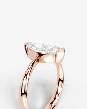 Lois (Marquise) 14k Rose Gold 005