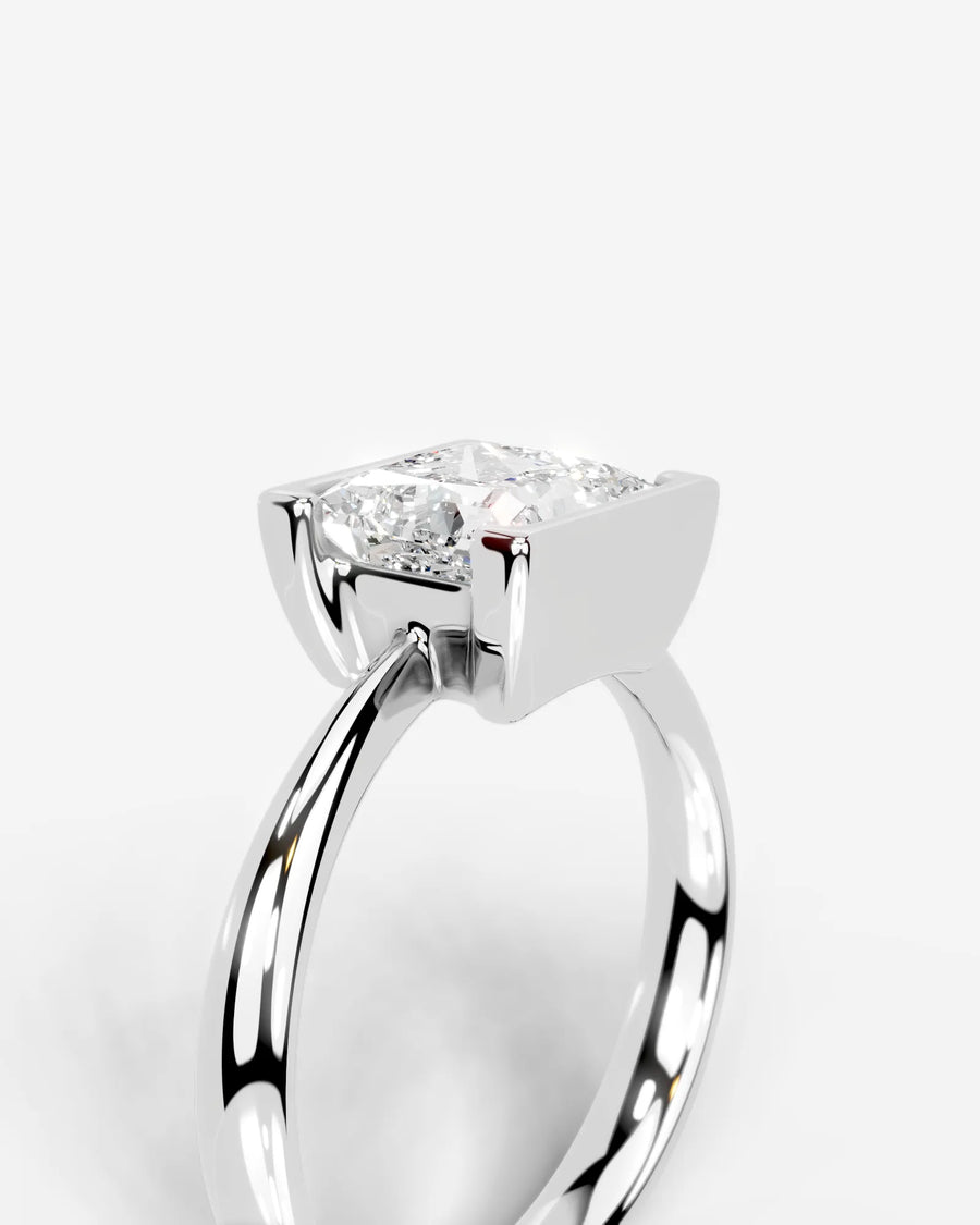 Lois (Princess) 14k White Gold 005