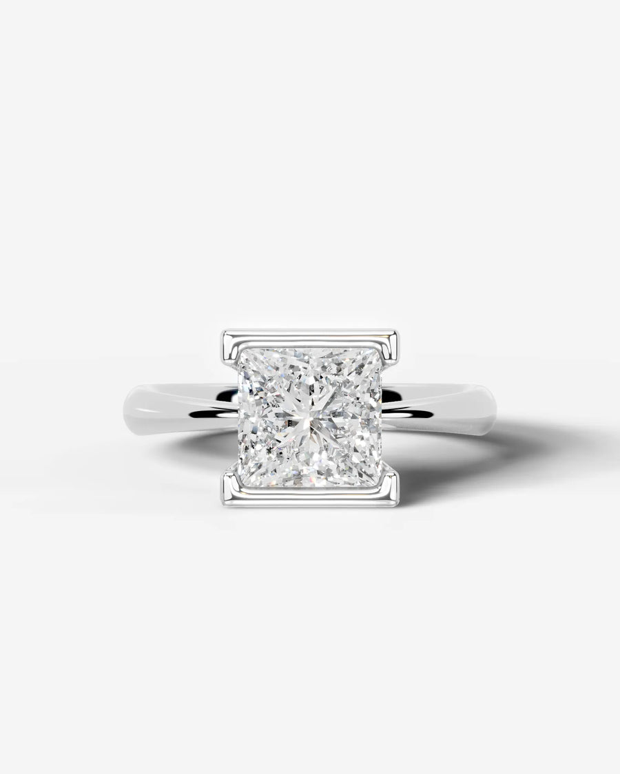 Lois (Princess) 14k White Gold 001