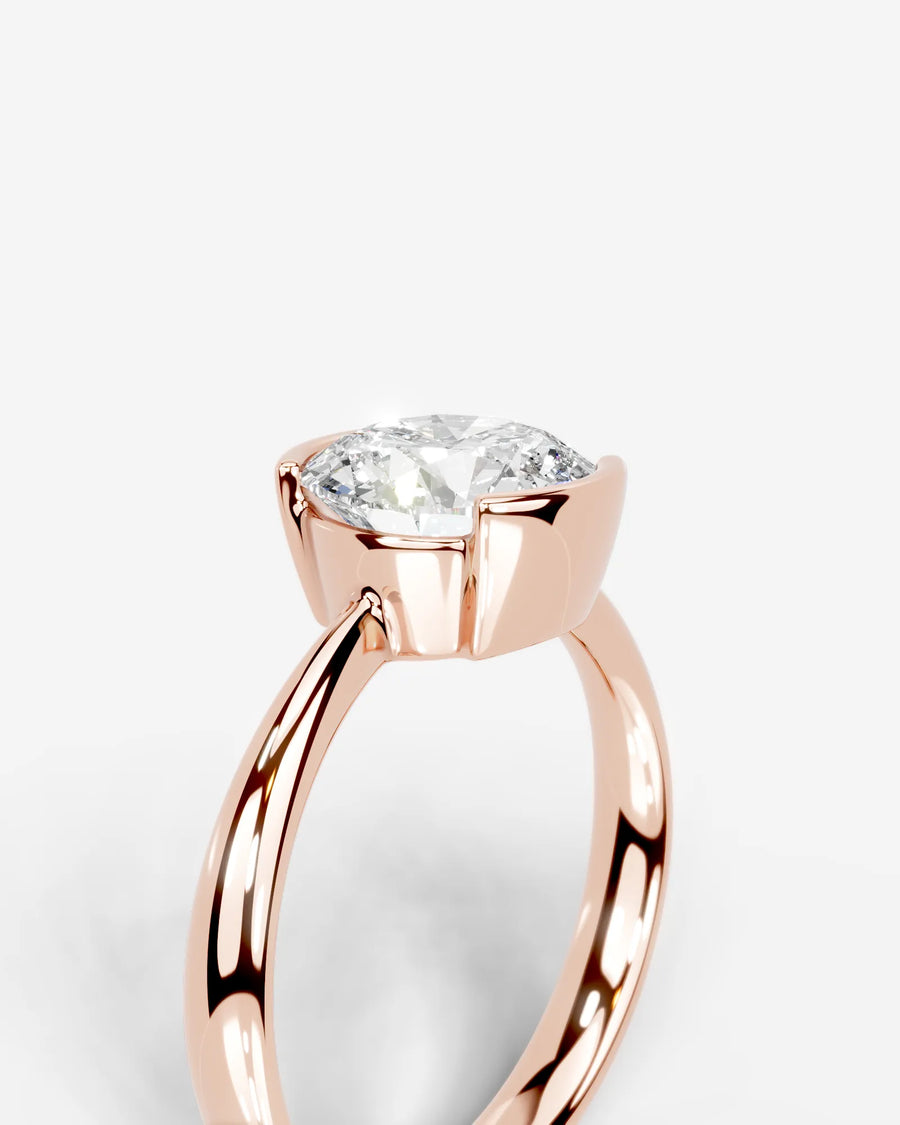 Lois (Round) 14k Rose Gold 005