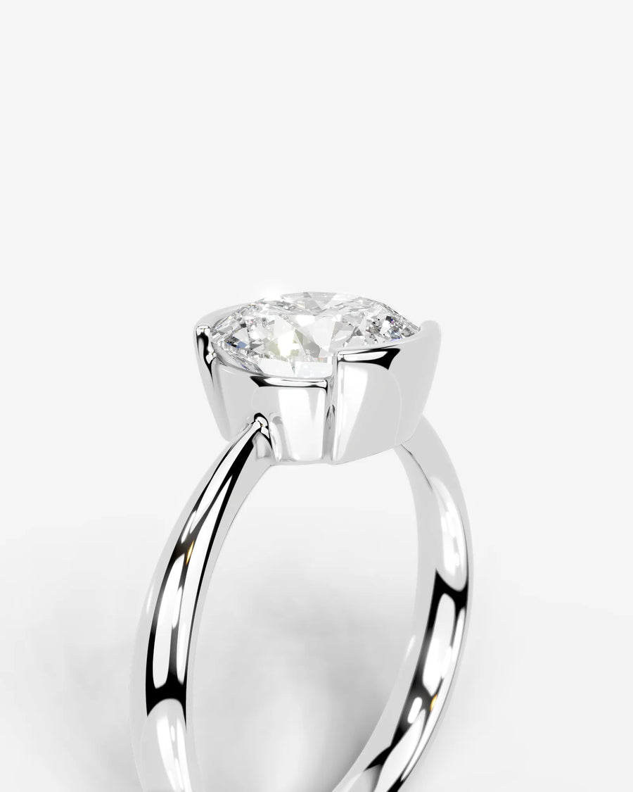 Lois (Round) 14k White Gold 005
