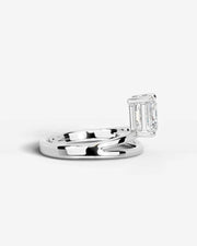 Polly (Asscher) 18k White Gold 003
