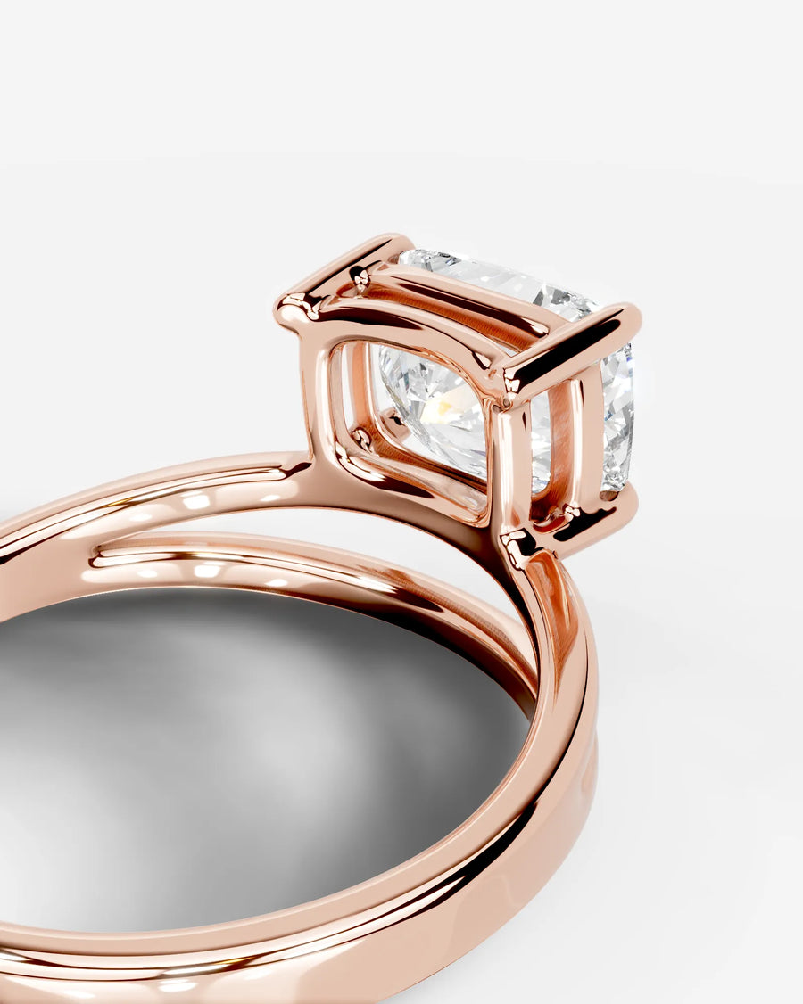 Polly (Elongated Cushion) 14k Rose Gold 002