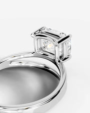 Polly (Elongated Cushion) 14k White Gold 002