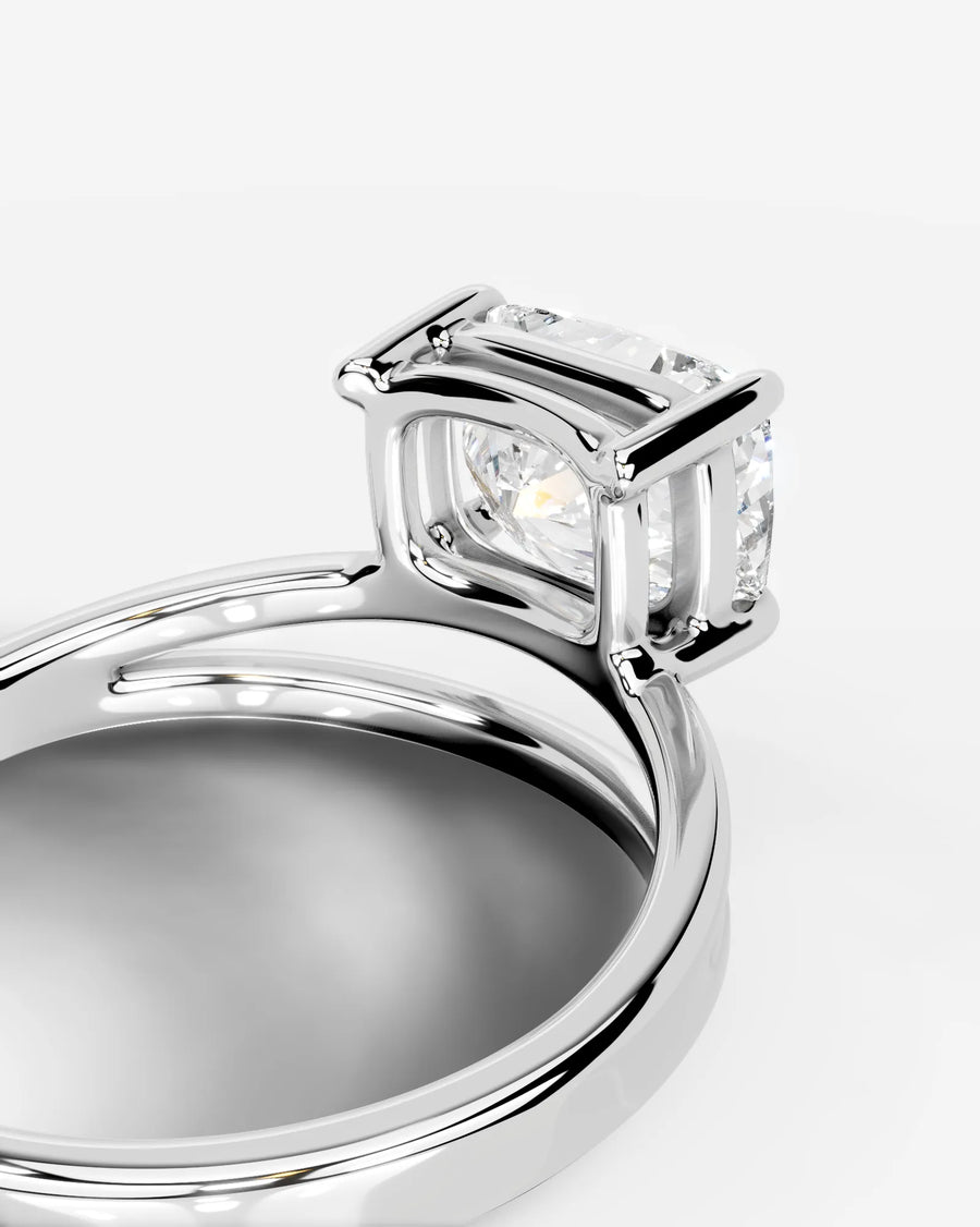 Polly (Elongated Cushion) 14k White Gold 002