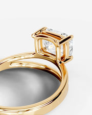 Polly (Elongated Cushion) 18k Yellow Gold 002