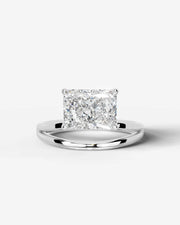 Polly (Elongated Radiant) Platinum 001