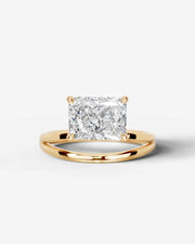 Polly (Elongated Radiant) 18k Yellow Gold 001