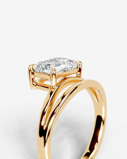 Polly (Emerald) 18k Yellow Gold 005