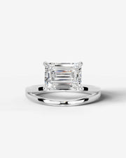 Polly (Emerald) 14k White Gold 001