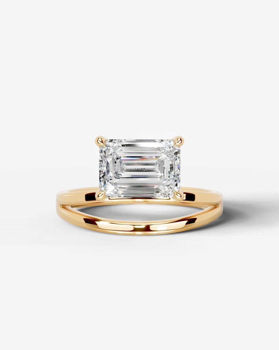 Polly (Emerald) 18k Yellow Gold 001