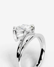 Polly (Marquise) 14k White Gold 005
