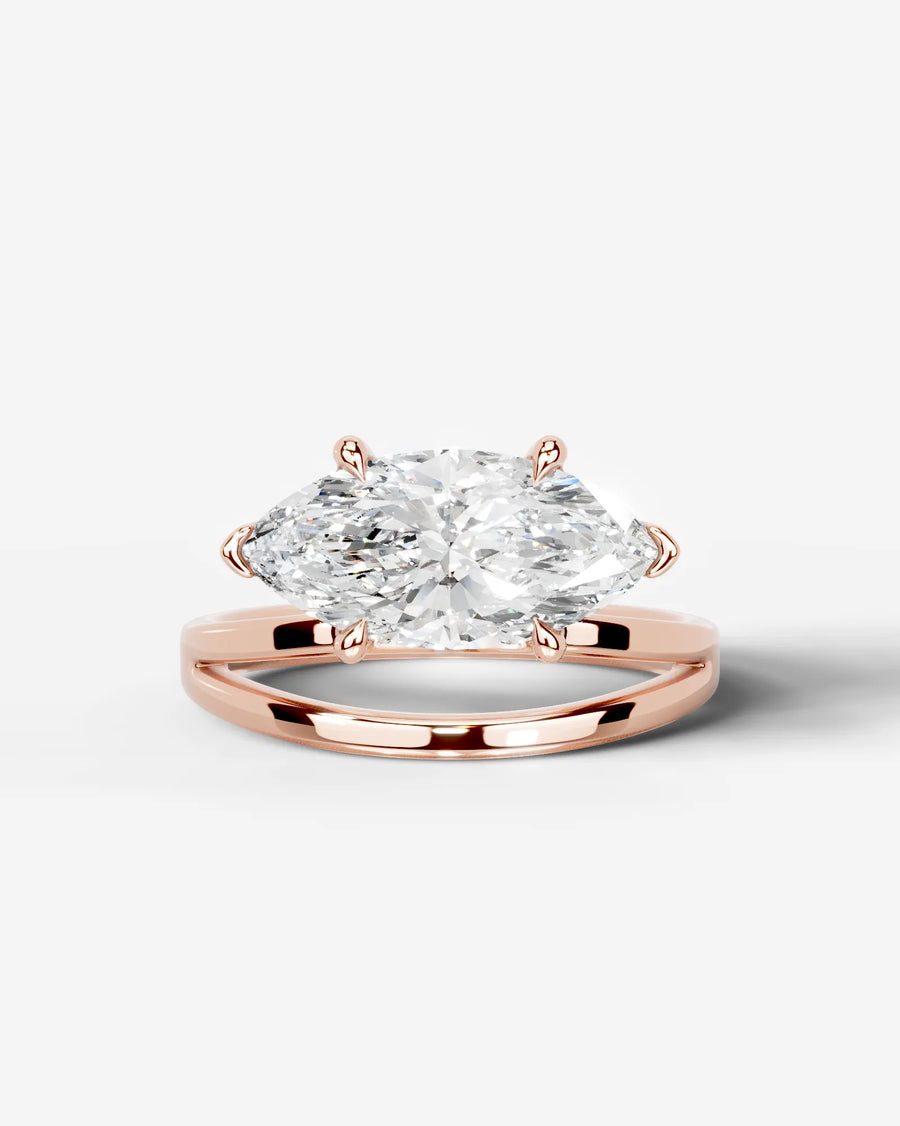 Polly (Marquise) 14k Rose Gold 001