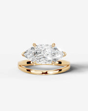 Polly (Marquise) 14k Yellow Gold 001