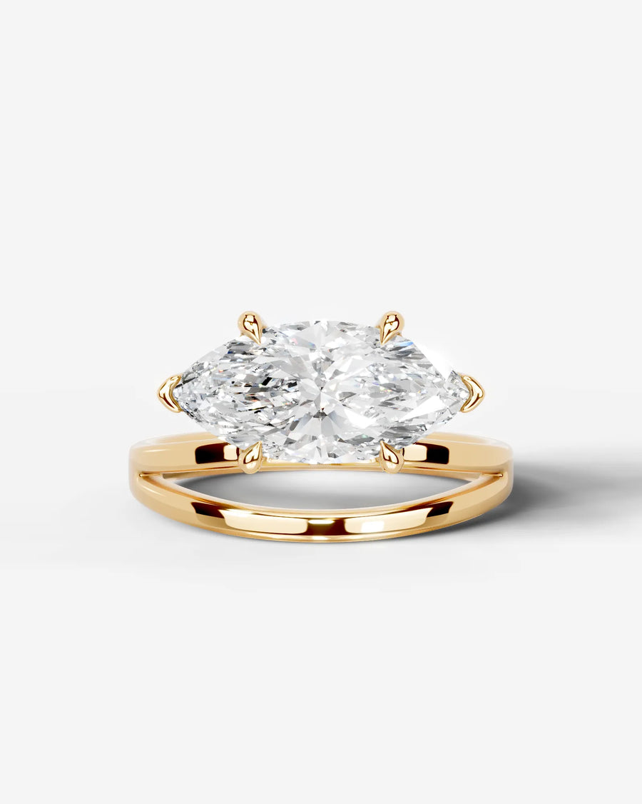 Polly (Marquise) 14k Yellow Gold 001
