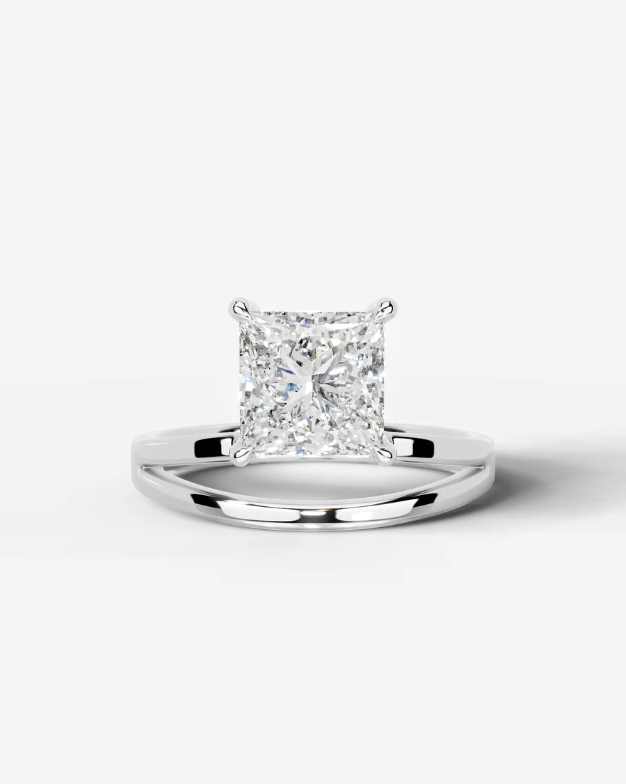 Polly (Princess) 18k White Gold 001