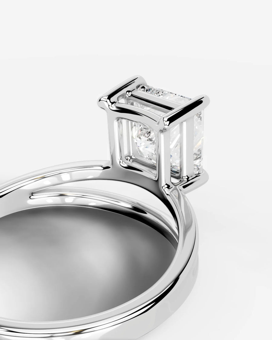 Polly (Princess) 14k White Gold 002