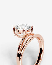 Polly (Round) 14k Rose Gold 005