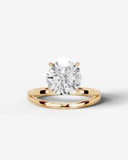 Polly (Round) 14k Yellow Gold 001