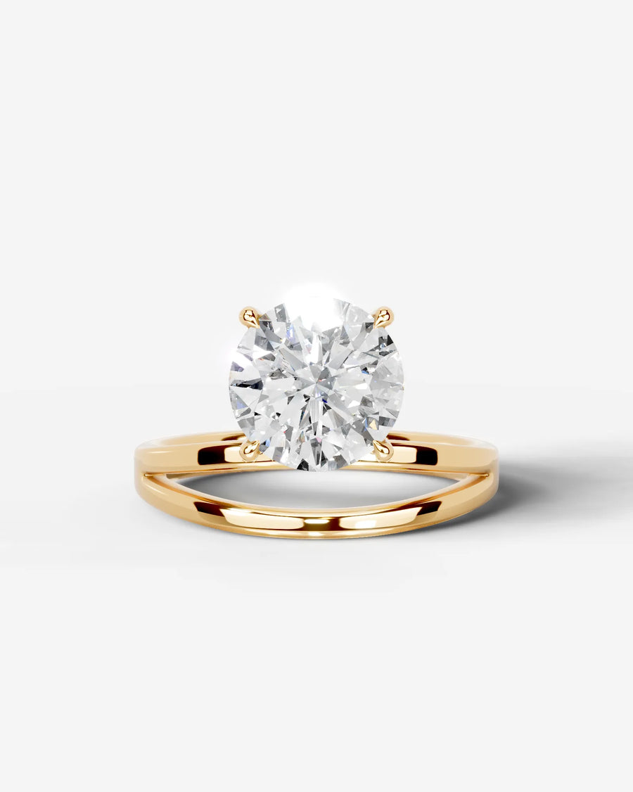 Polly (Round) 18k Yellow Gold 001