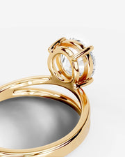 Polly (Round) 14k Yellow Gold 002