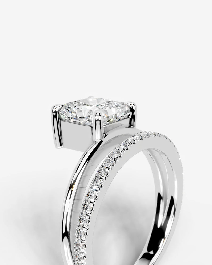 Silvana (Asscher) Platinum 005