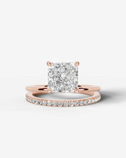Silvana (Asscher) 14k Rose Gold 001