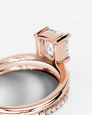 Silvana (Asscher) 14k Rose Gold 002