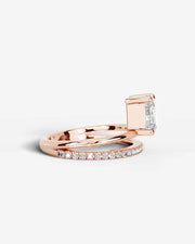 Silvana (Asscher) 14k Rose Gold 003