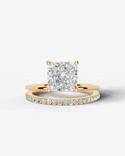 Silvana (Asscher) 14k Yellow Gold 001