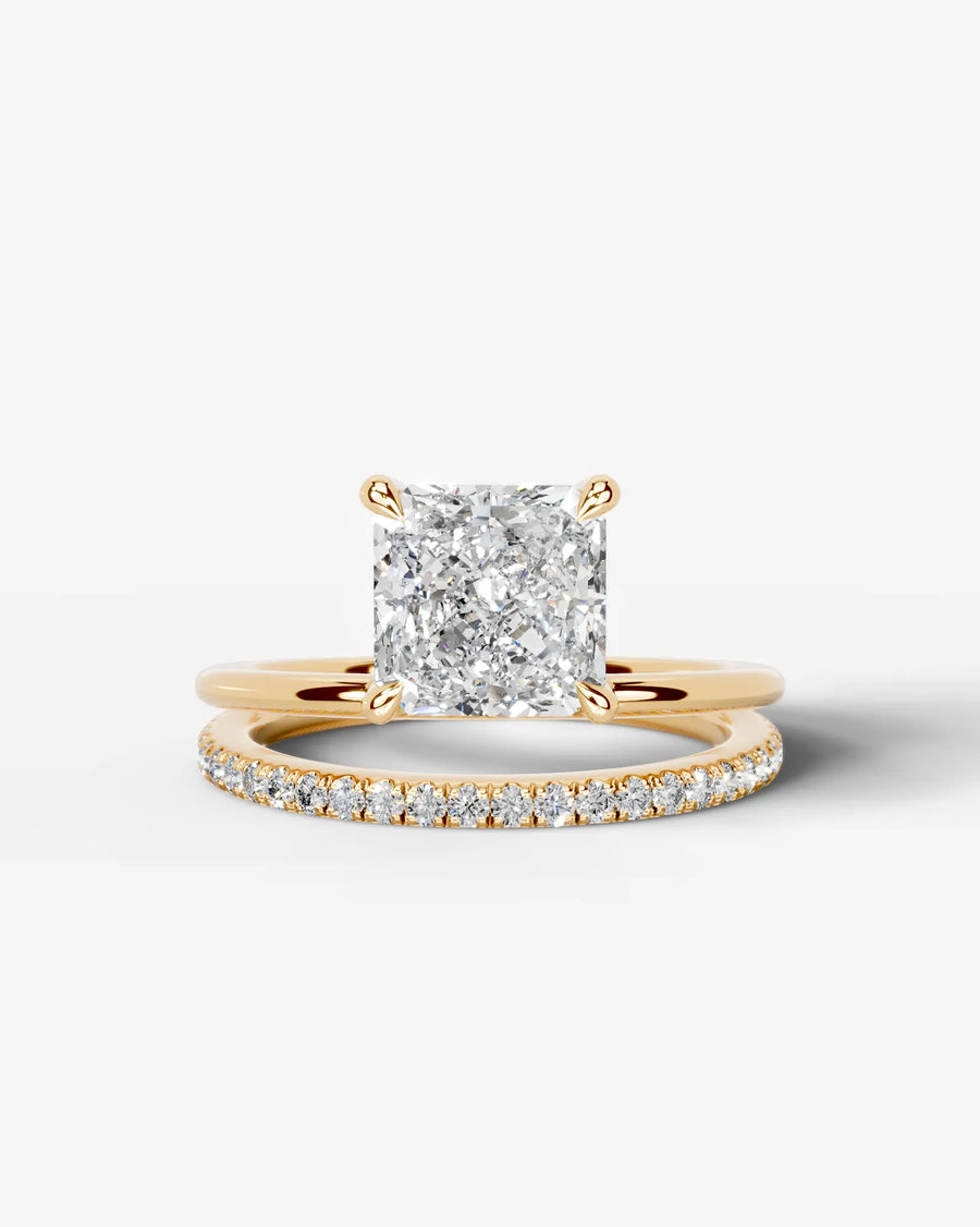 Silvana (Asscher) 14k Yellow Gold 001