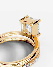 Silvana (Asscher) 14k Yellow Gold 002
