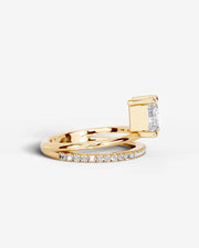 Silvana (Asscher) 14k Yellow Gold 003