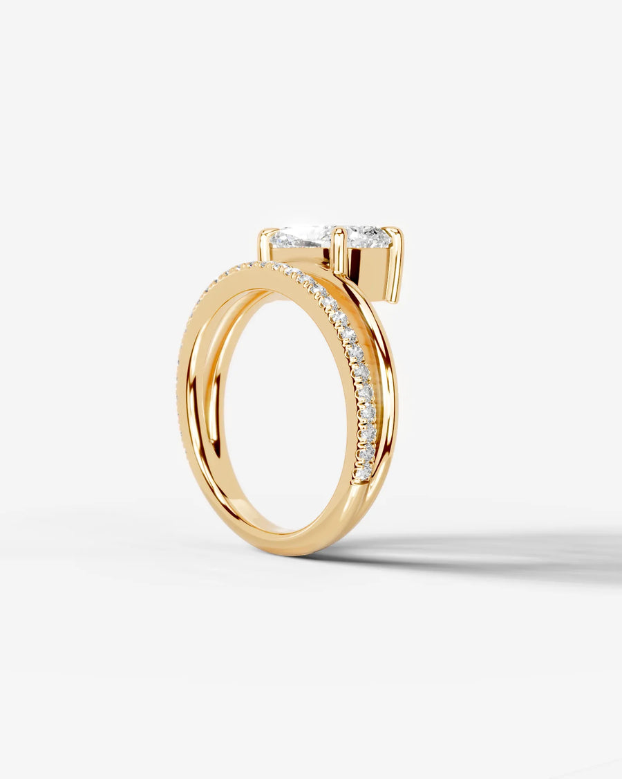 Silvana (Elongated Cushion) 18k Yellow Gold 004