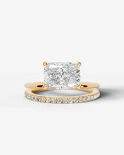Silvana (Elongated Cushion) 18k Yellow Gold 001