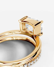 Silvana (Elongated Cushion) 14k Yellow Gold 002