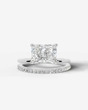 Silvana (Elongated Radiant) Platinum 001