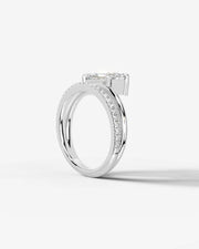 Silvana (Emerald) 14k White Gold 004