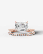 Silvana (Emerald) 14k Rose Gold 001