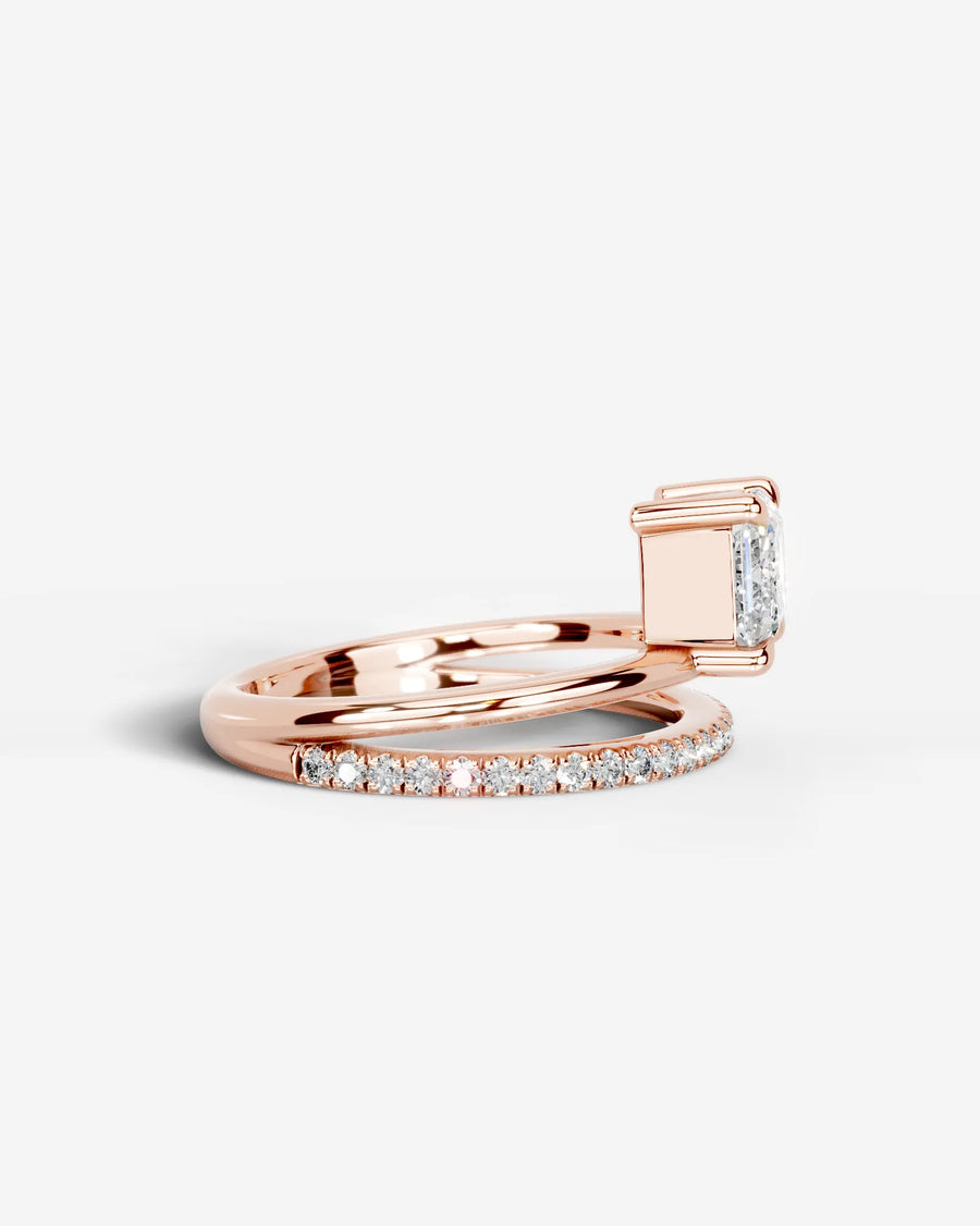 Silvana (Emerald) 14k Rose Gold 003