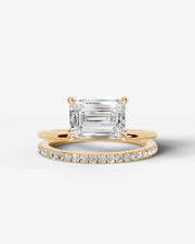 Silvana (Emerald) 14k Yellow Gold 001