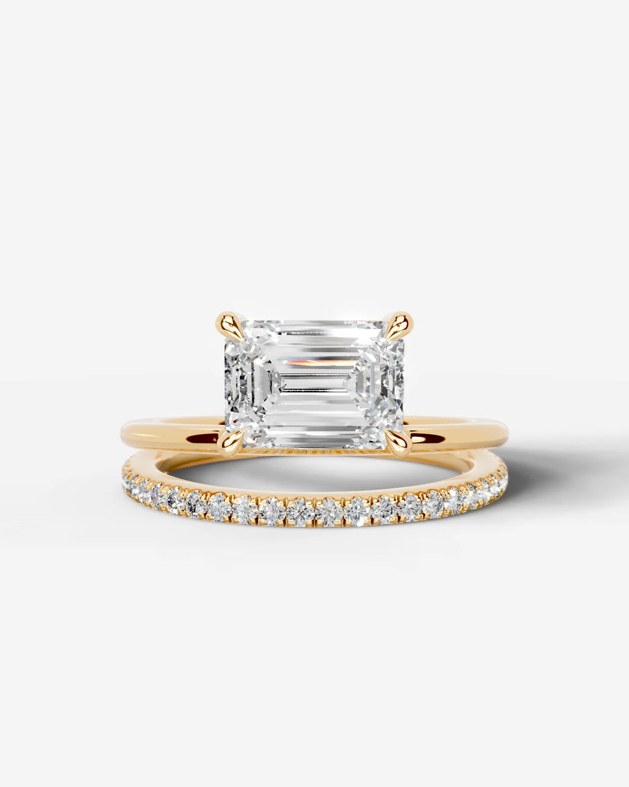 Silvana (Emerald) 14k Yellow Gold 001