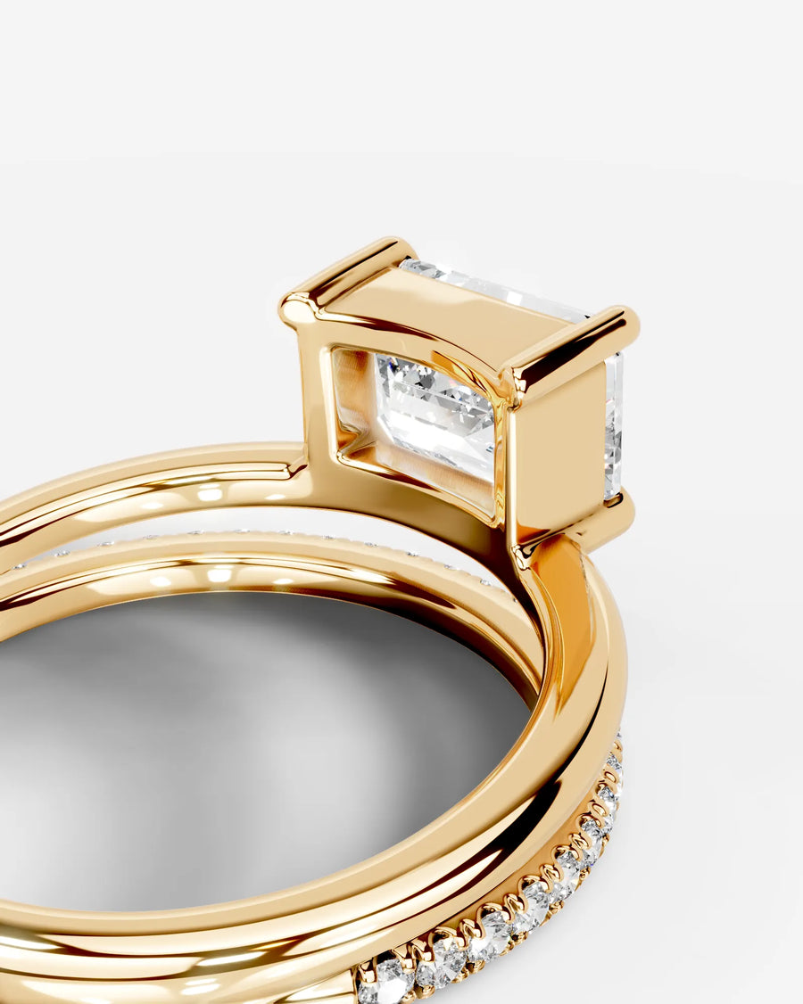 Silvana (Emerald) 18k Yellow Gold 002
