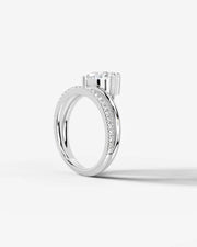 Silvana (Heart) 14k White Gold 004