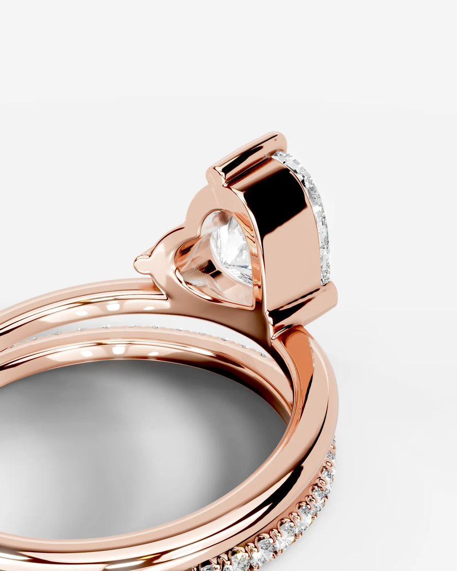 Silvana (Heart) 14k Rose Gold 002