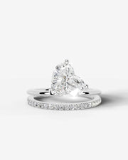 Silvana (Heart) 14k White Gold 001